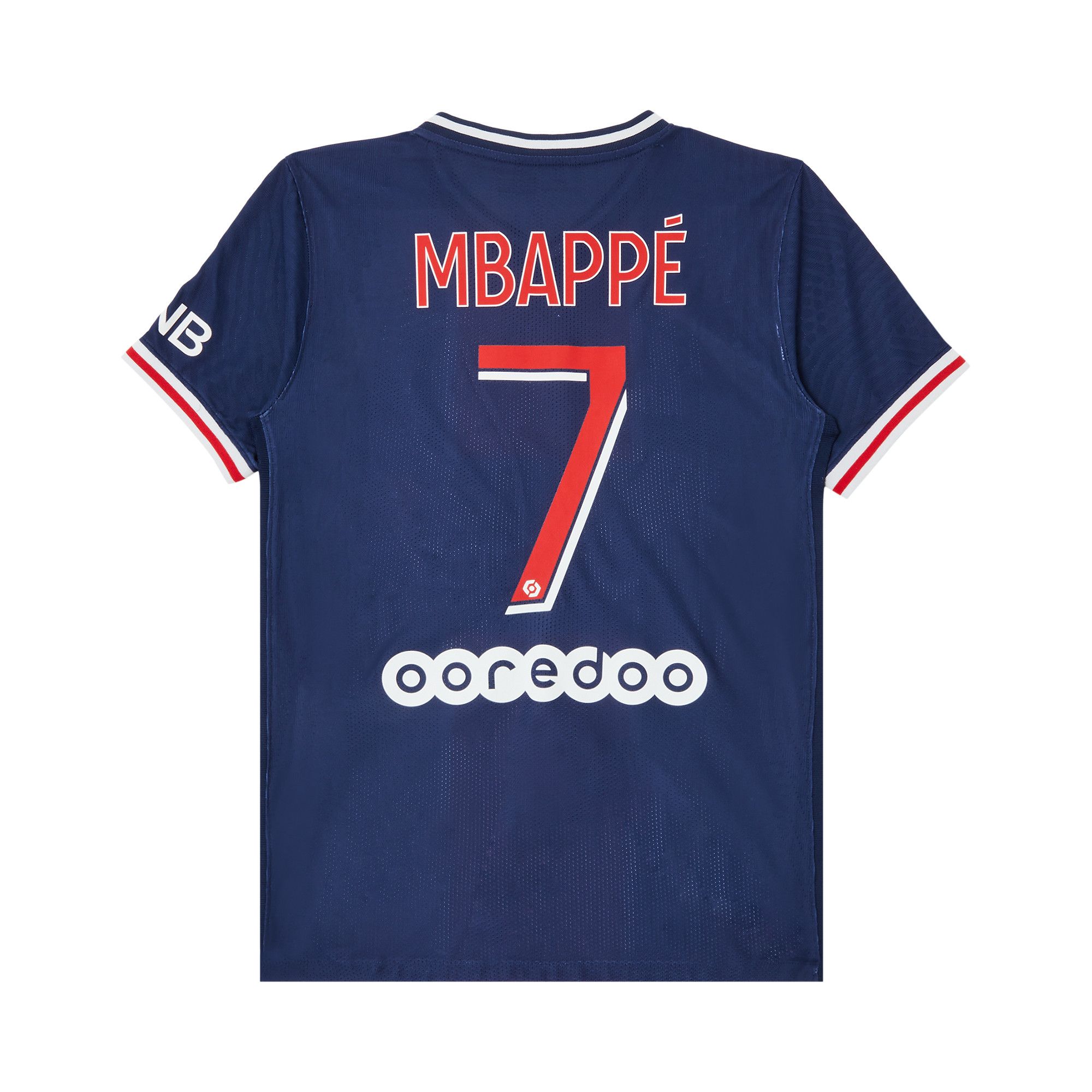 Buy Pre Owned Paris Saint Germain Kimpembe 3 Home Match Jersey Navy Red 4692 1FW200109K3HMJ NAVY GOAT UK