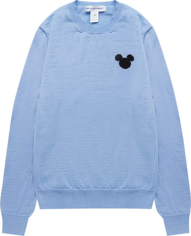 Comme des Garçons SHIRT x Disney Knit Sweater 'Blue'
