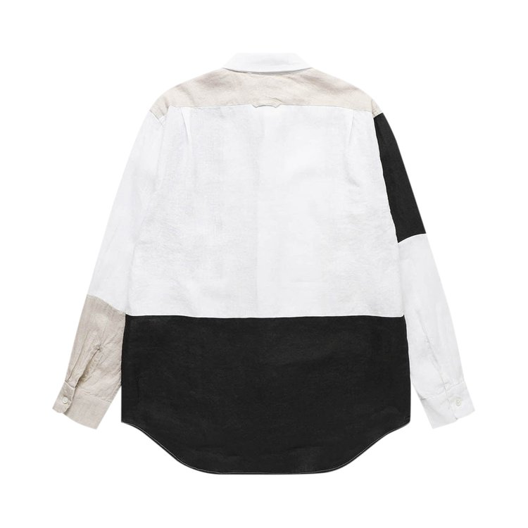 Engineered Garments Combo Short Collar Shirt White