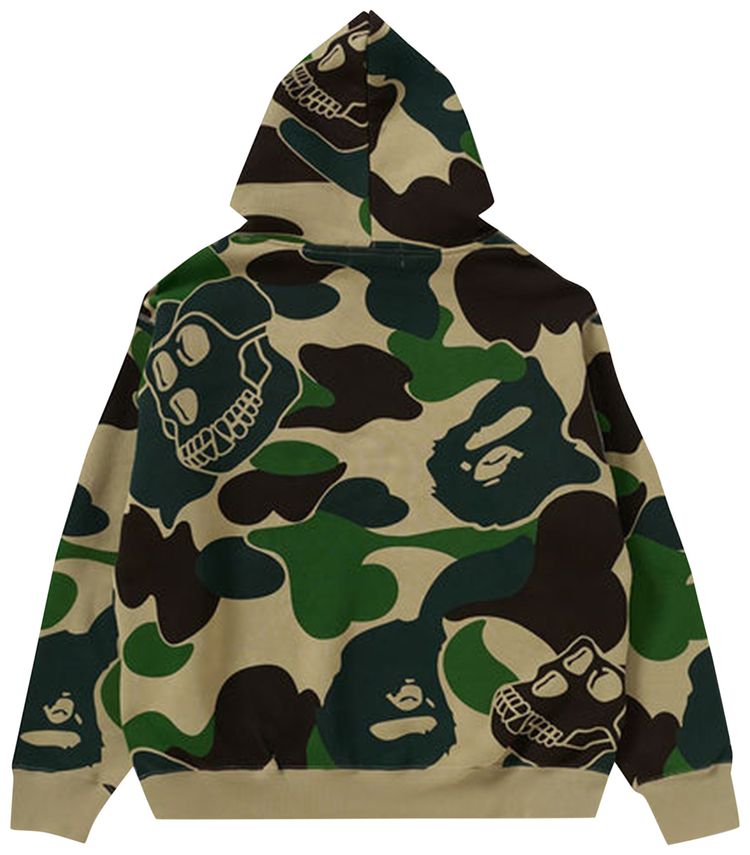 BAPE x BAYC Camo Pullover Hoodie Green