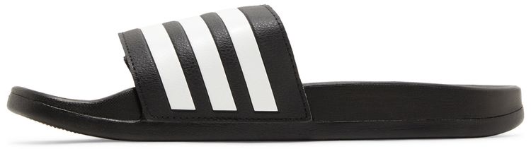 Adidas Adilette Comfort Adjustable Slide Black White