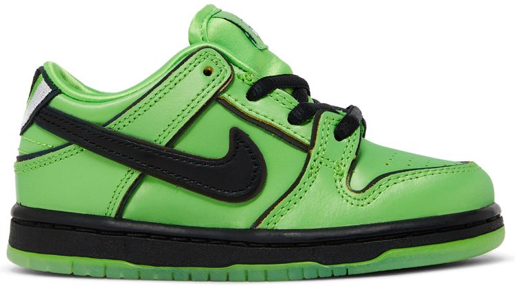 The Powerpuff Girls x Nike Dunk Low Pro SB QS TD Buttercup