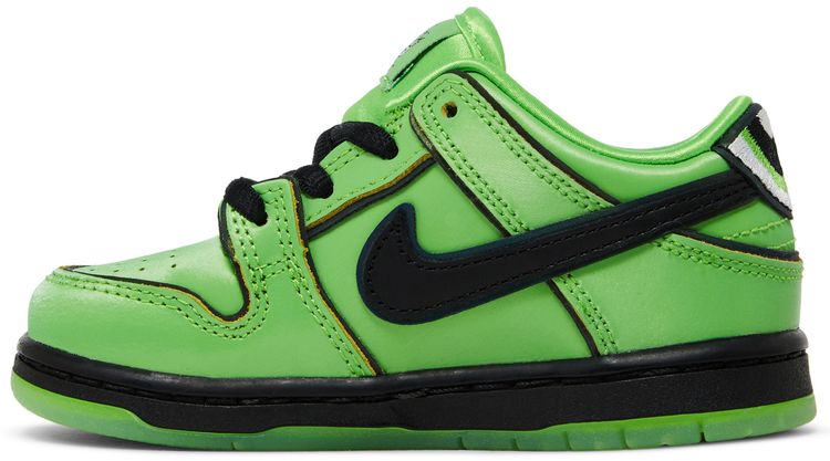 The Powerpuff Girls x Nike Dunk Low Pro SB QS TD Buttercup