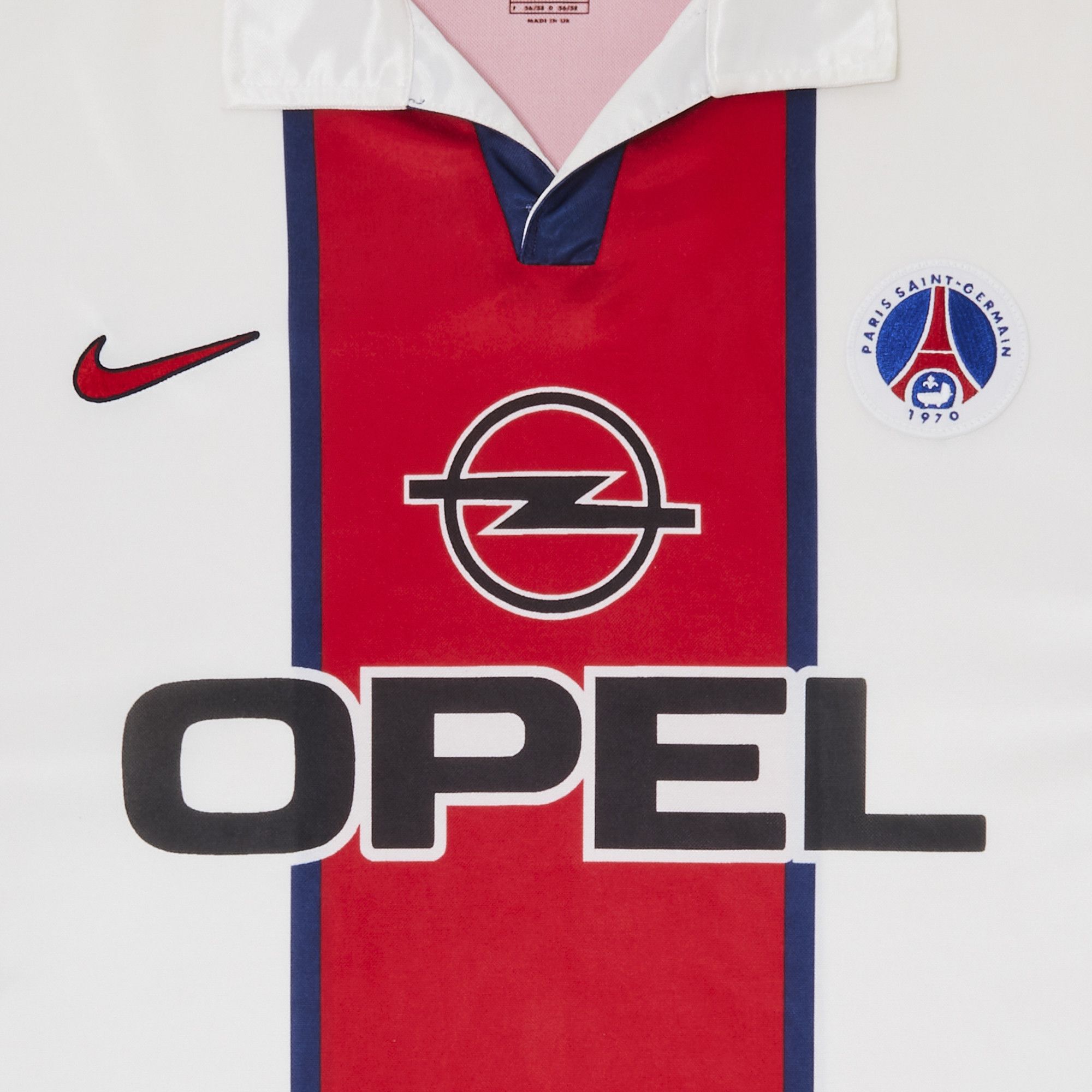【正規品】PSG 1997-1998 アウェイユニフォーム PARIS SAINT-GERMAIN WHITE 1997-1998 AWAY SHIRT - My Retro Jersey