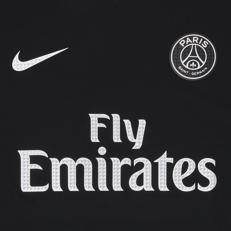 Pre Owned Paris Saint Germain Third Stadium Jersey Black