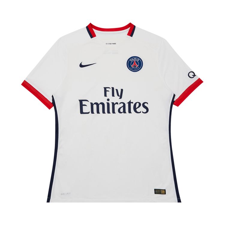 Paris Saint Germain Stock Pro Away Jersey White