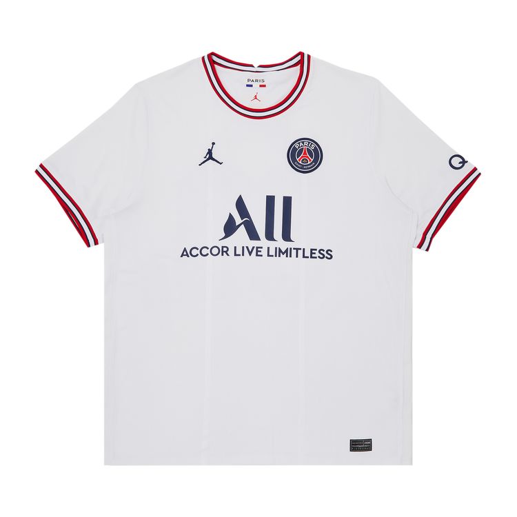 Pre Owned Paris Saint Germain Messi 30 Fourth Stadium Jersey White