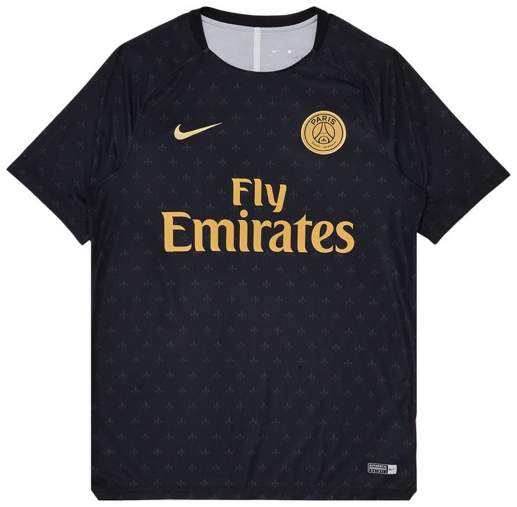 Pre Owned Paris Saint Germain Home Stadium Jersey GreyYellow