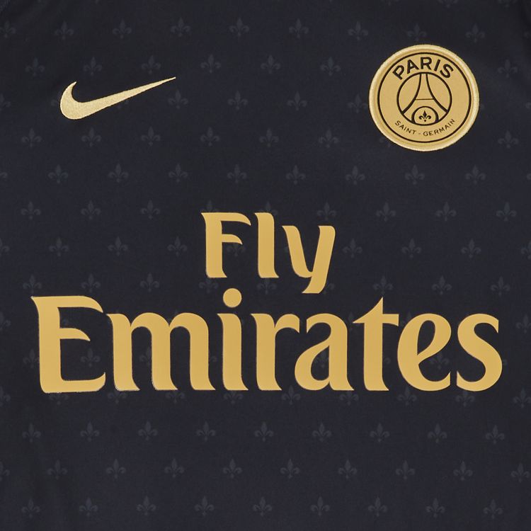 Pre Owned Paris Saint Germain Home Stadium Jersey GreyYellow