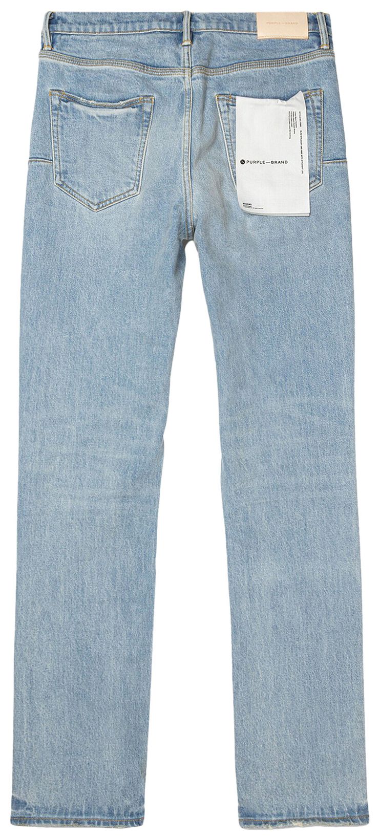 PURPLE BRAND Subtle Dirty Jeans Light Indigo