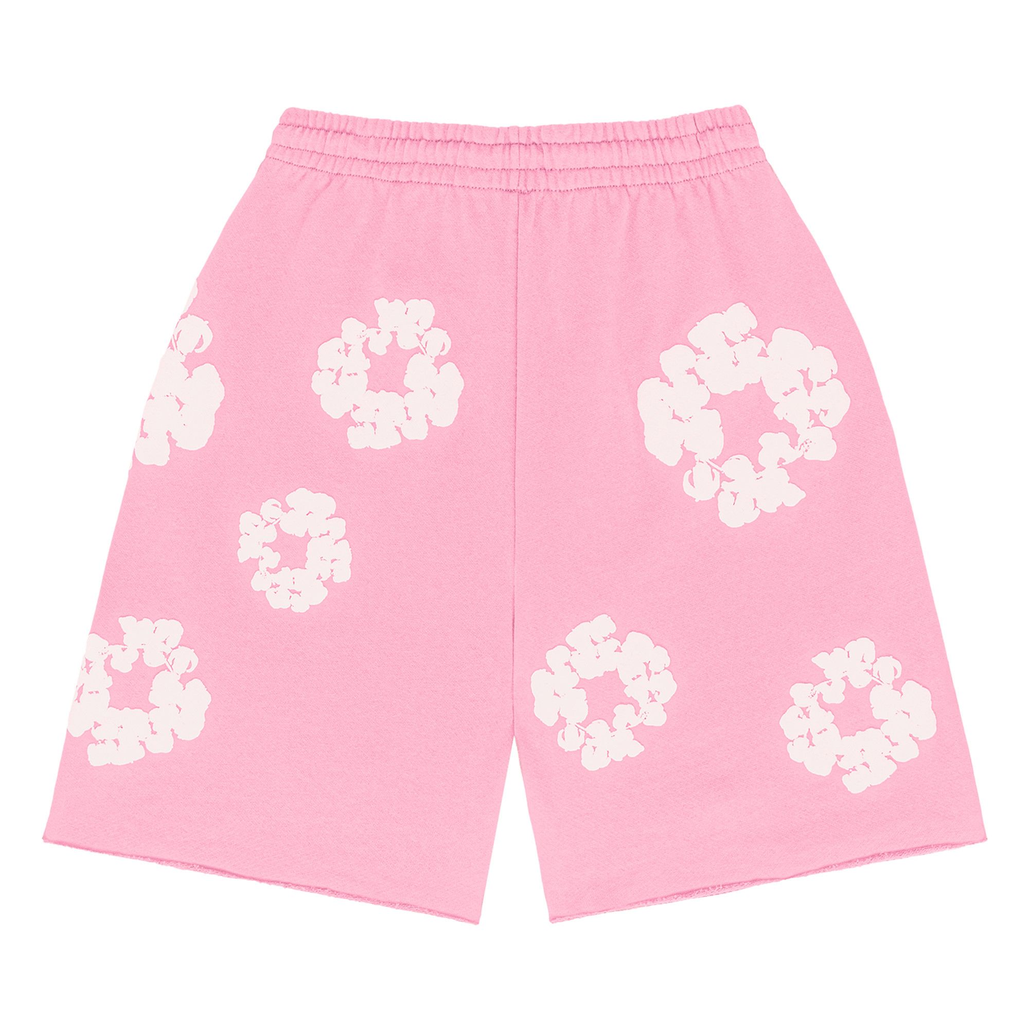Buy Denim Tears The Cotton Wreath Shorts 'Pink' - 402 100 30