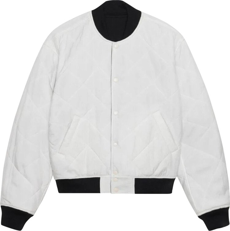 Stussy x Nike Reversible Varsity Jacket BlackSail