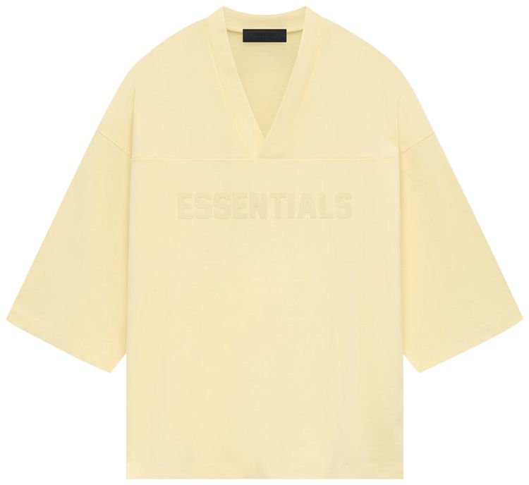 Fear of God Essentials Football Tee Garden Yellow