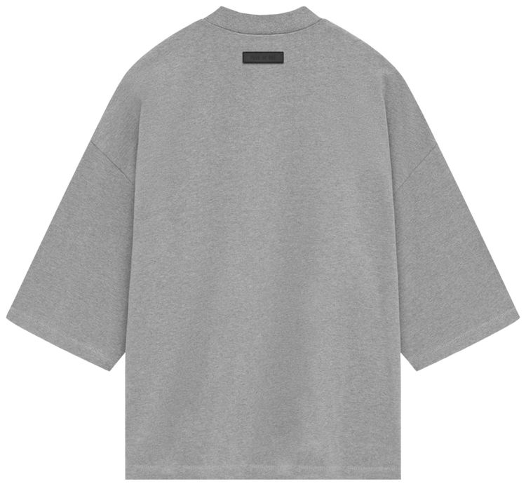 Fear of God Essentials Football Tee Dark Heather Oatmeal