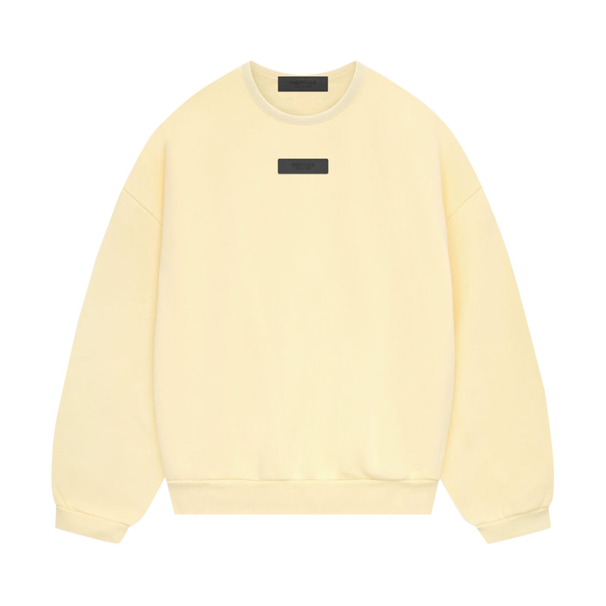 Yellow crewneck sweatshirt sale