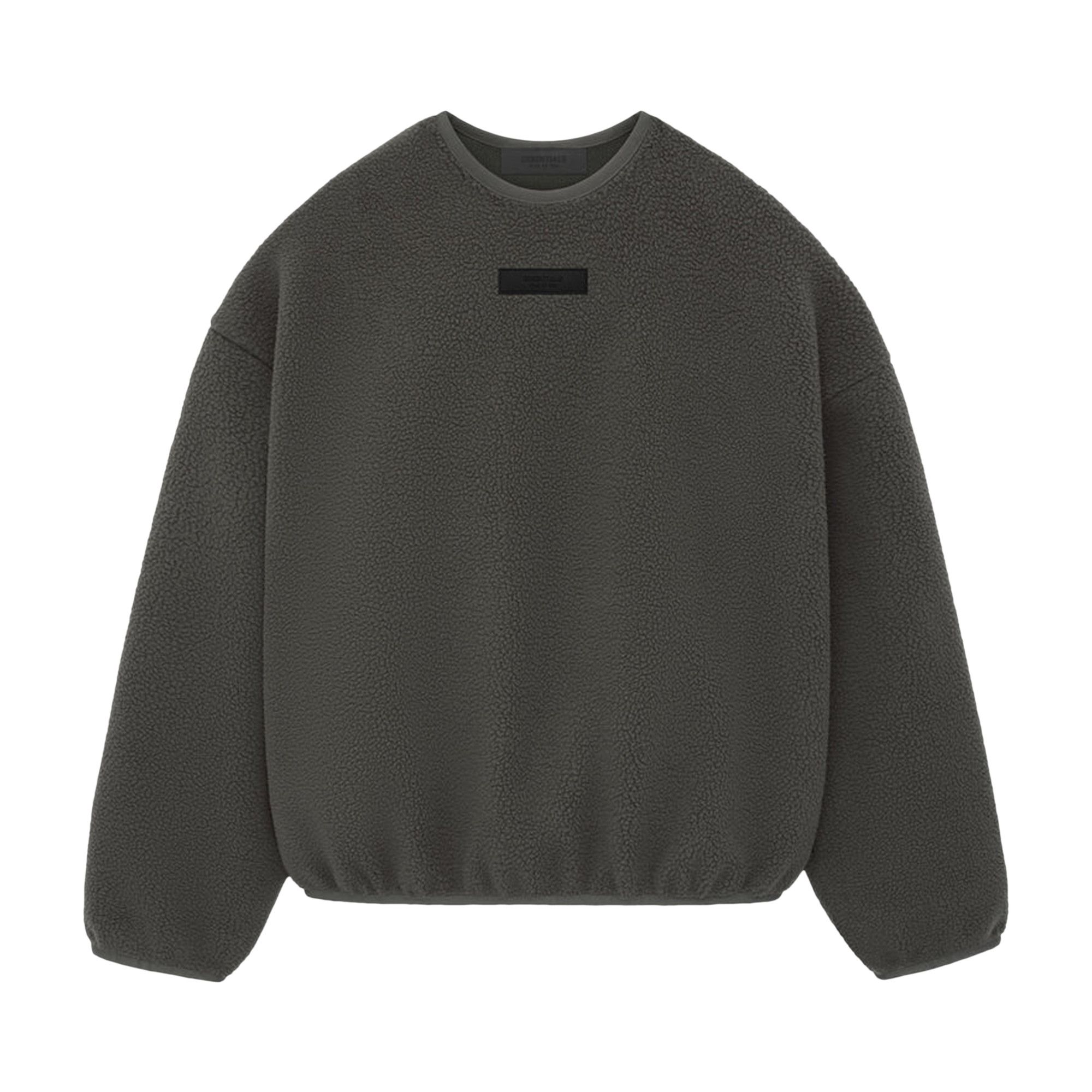 【ESSENTIALS】Crewneck Sweater/Ink(192SP244700F) Buy Fear of God Essentials Polar Fleece Crewneck 'Ink