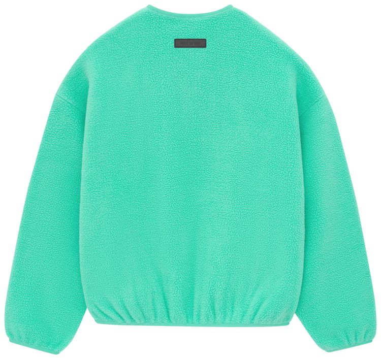 Fear of God Essentials Polar Fleece Crewneck Mint Leaf