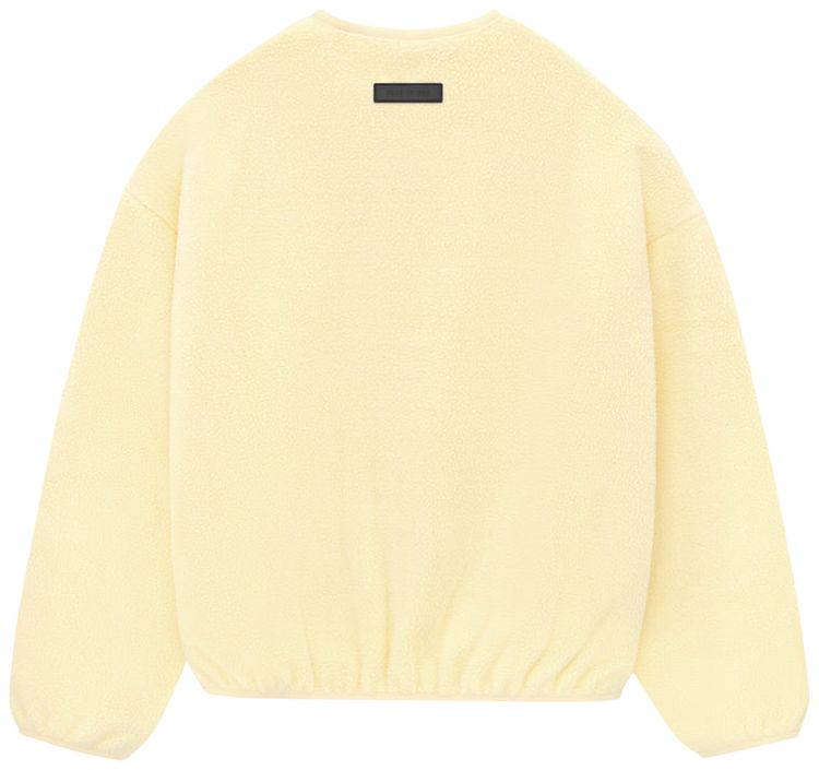 Fear of God Essentials Polar Fleece Crewneck Garden Yellow