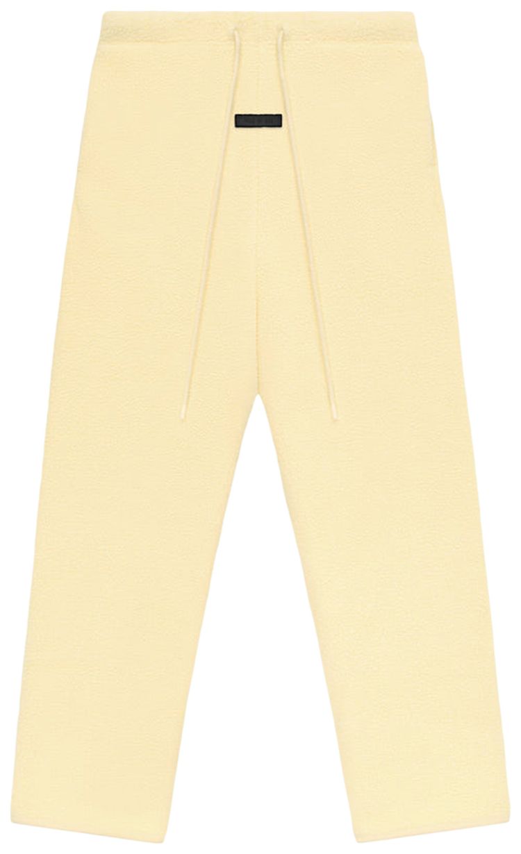 Fear of God Essentials Polar Fleece Pant Garden Yellow