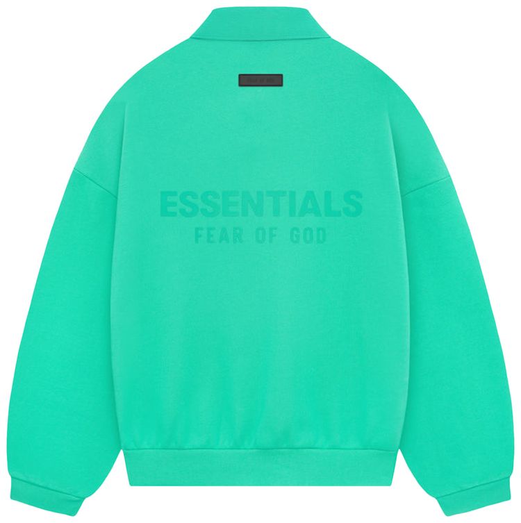Fear of God Essentials Long Sleeve Polo Mint Leaf