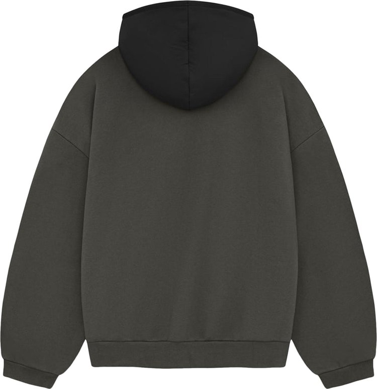 Fear of God Essentials Nylon Fleece Hoodie InkJet Black