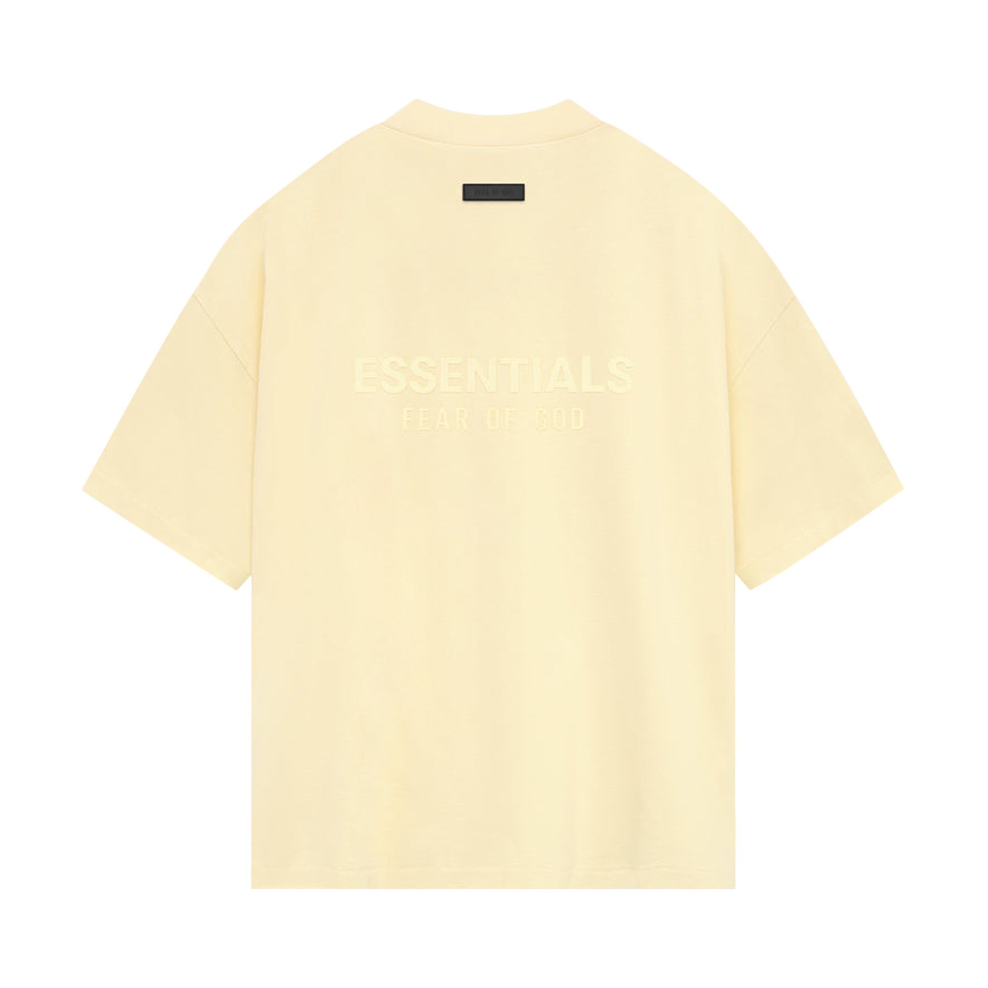 国内発送☆FEAR OF GOD☆V-NECK T-SHIRT/GARDEN YELLOW Buy Fear of God Essentials V Neck T-Shirt 'Garden Yellow