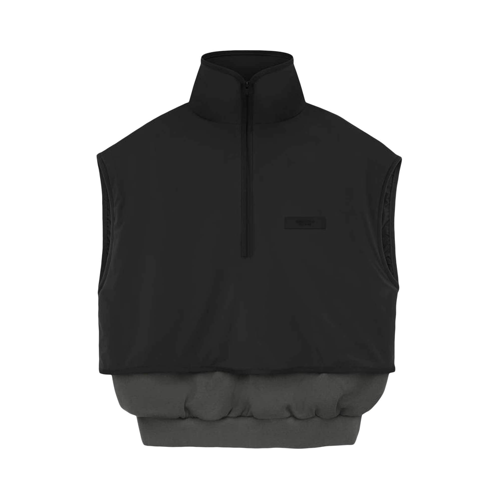 FEAR OF GODフィアオブゴッドEssentials Mock Neck Vestベスト Buy Fear of God Essentials Nylon Fleece Mockneck Vest 'Ink