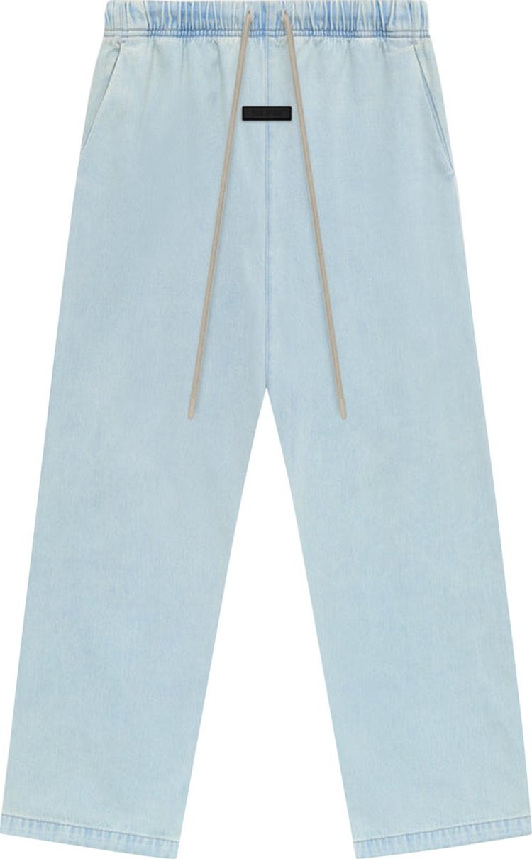 Fear of God Essentials Relaxed Pants Light Washed Denim