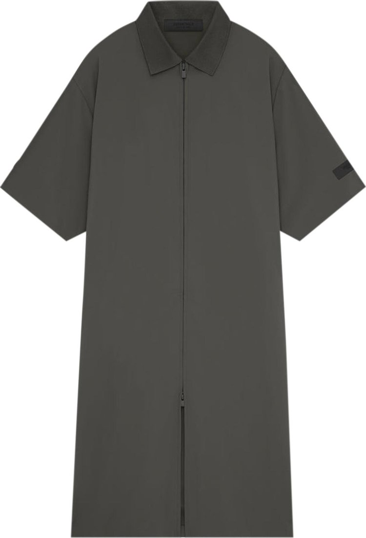 Fear of God Essentials Full Zip Polo Dress Ink