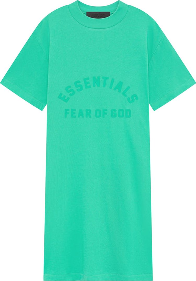 Fear of God Essentials 34 Sleeve Dress Mint Leaf