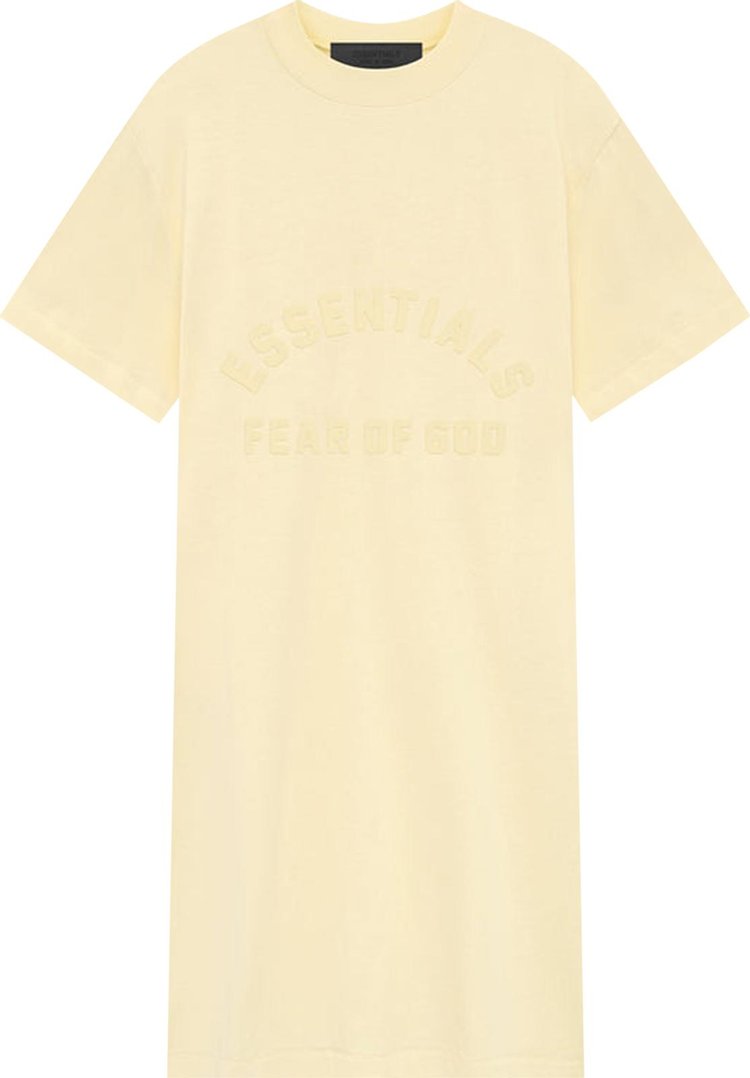 Fear of God Essentials 34 Sleeve Dress Garden Yellow