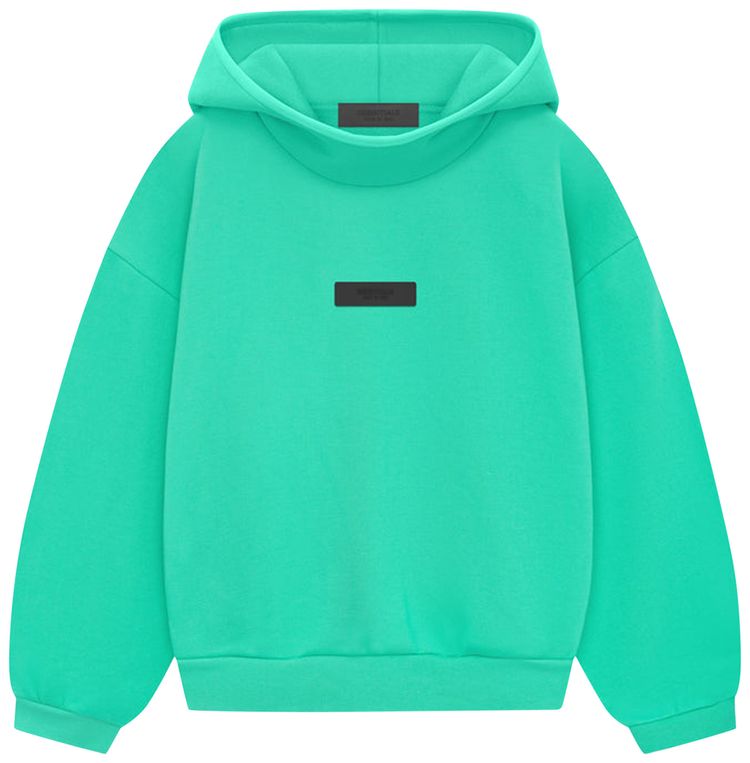 Fear of God Essentials Kids Hoodie Mint Leaf