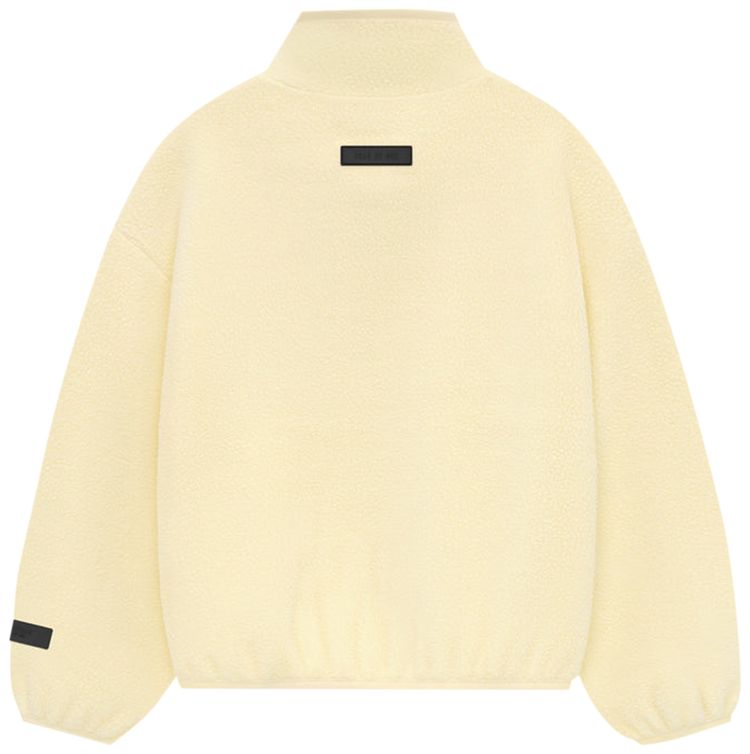 Fear of God Essentials Kids Polar Fleece Half Zip Mockneck Garden Yellow