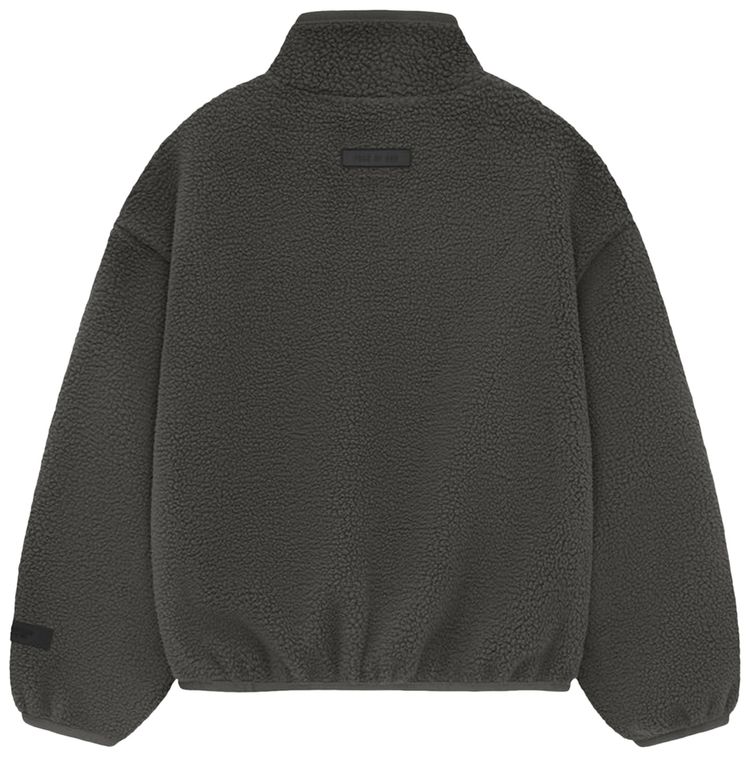 Fear of God Essentials Kids Polar Fleece Half Zip Mockneck Ink