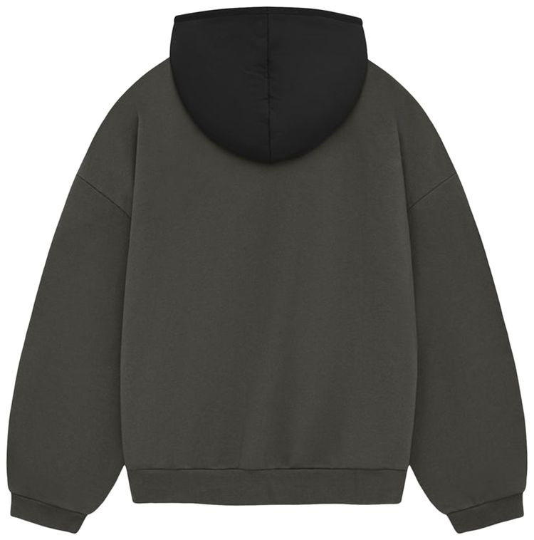 Fear of God Essentials Kids Nylon Fleece Hoodie InkJet Black