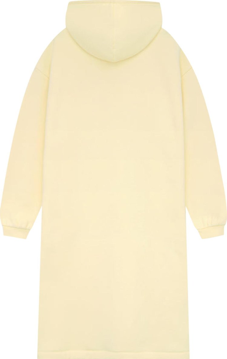 Fear of God Essentials Kids Nylon Fleece Hooded Dress Garden Yellow