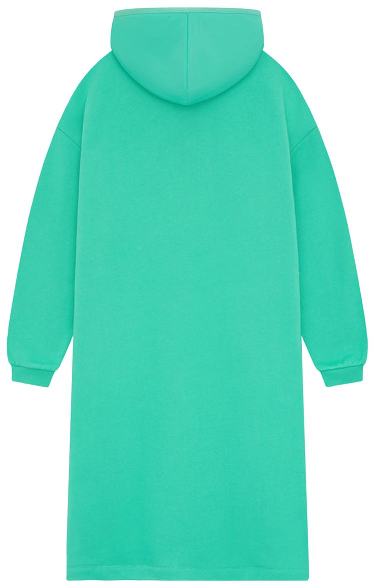 Fear of God Essentials Kids Nylon Fleece Hooded Dress Mint Leaf