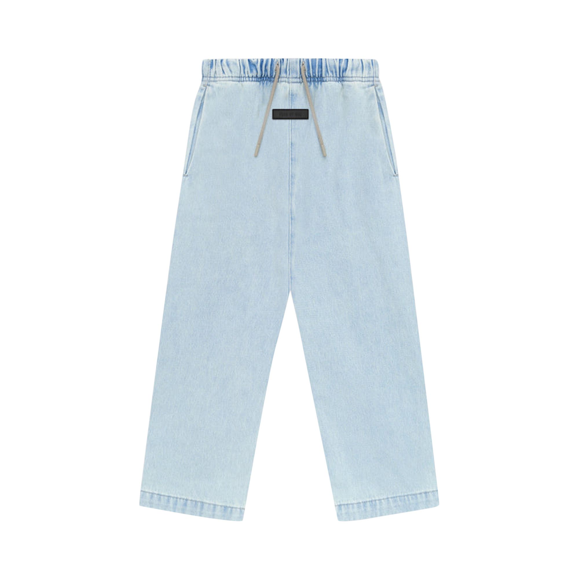 Buy Fear of God Essentials Kids Relaxed Pant 'Light Washed Denim' -  785SP243300K | GOAT