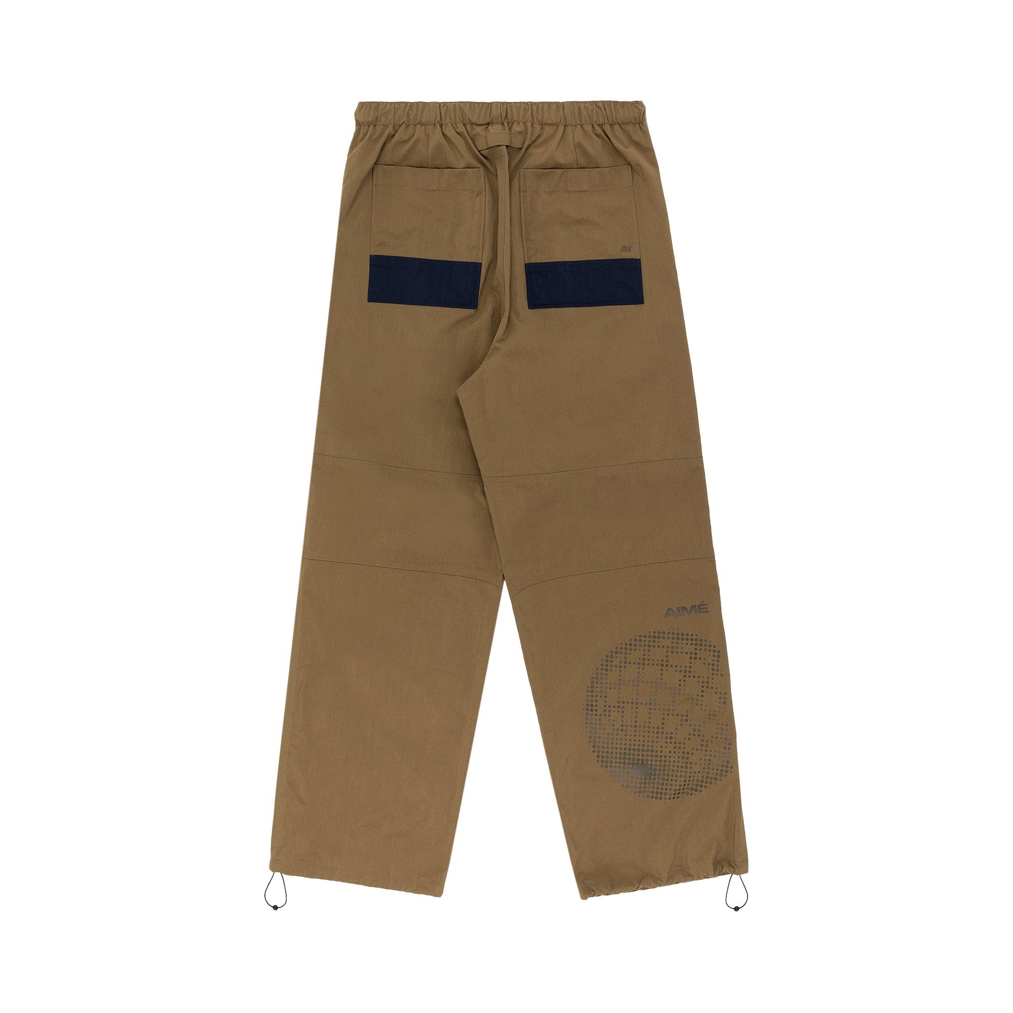 Buy Aimé Leon Dore x New Balance Shell Pant 'Navy/Brown