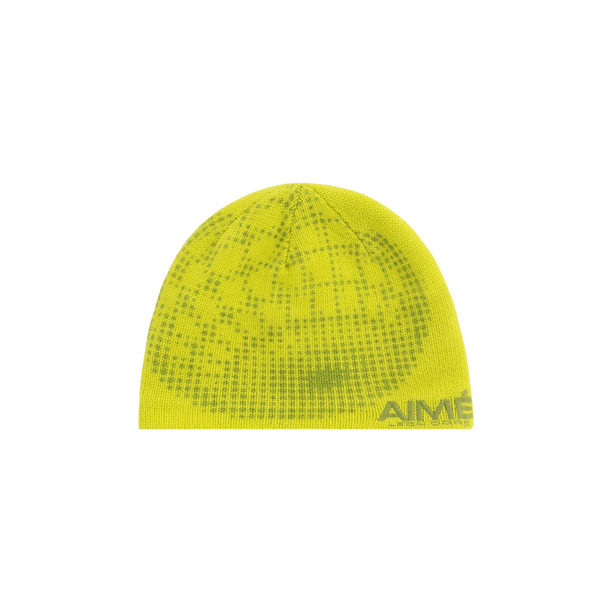 【コンビニ受取対応商品】 Buy 'Lime Beanie Print Geo Balance New x Dore Leon Aimé 帽子