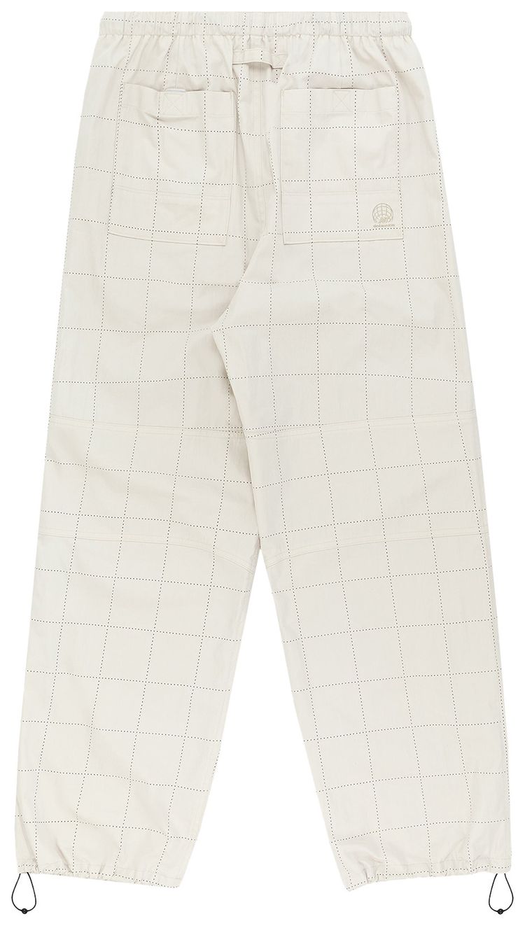 Aime Leon Dore x New Balance Windowpane Grid Pant Silver Birch