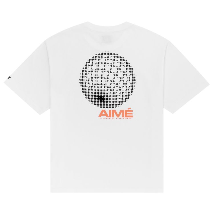 Aime Leon Dore x New Balance Geo Print Logo Tee White