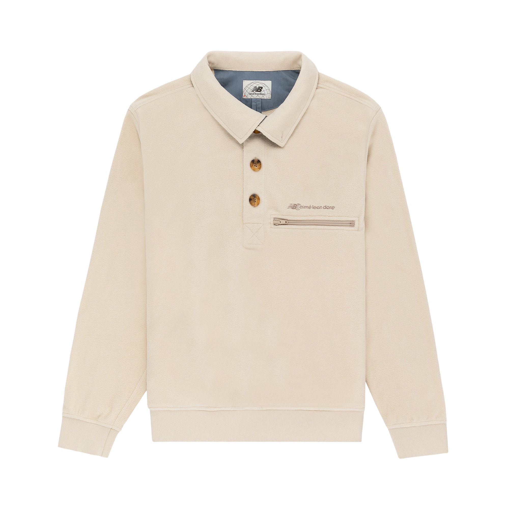 Buy Aimé Leon Dore x New Balance Fleece Popover 'Oatmeal