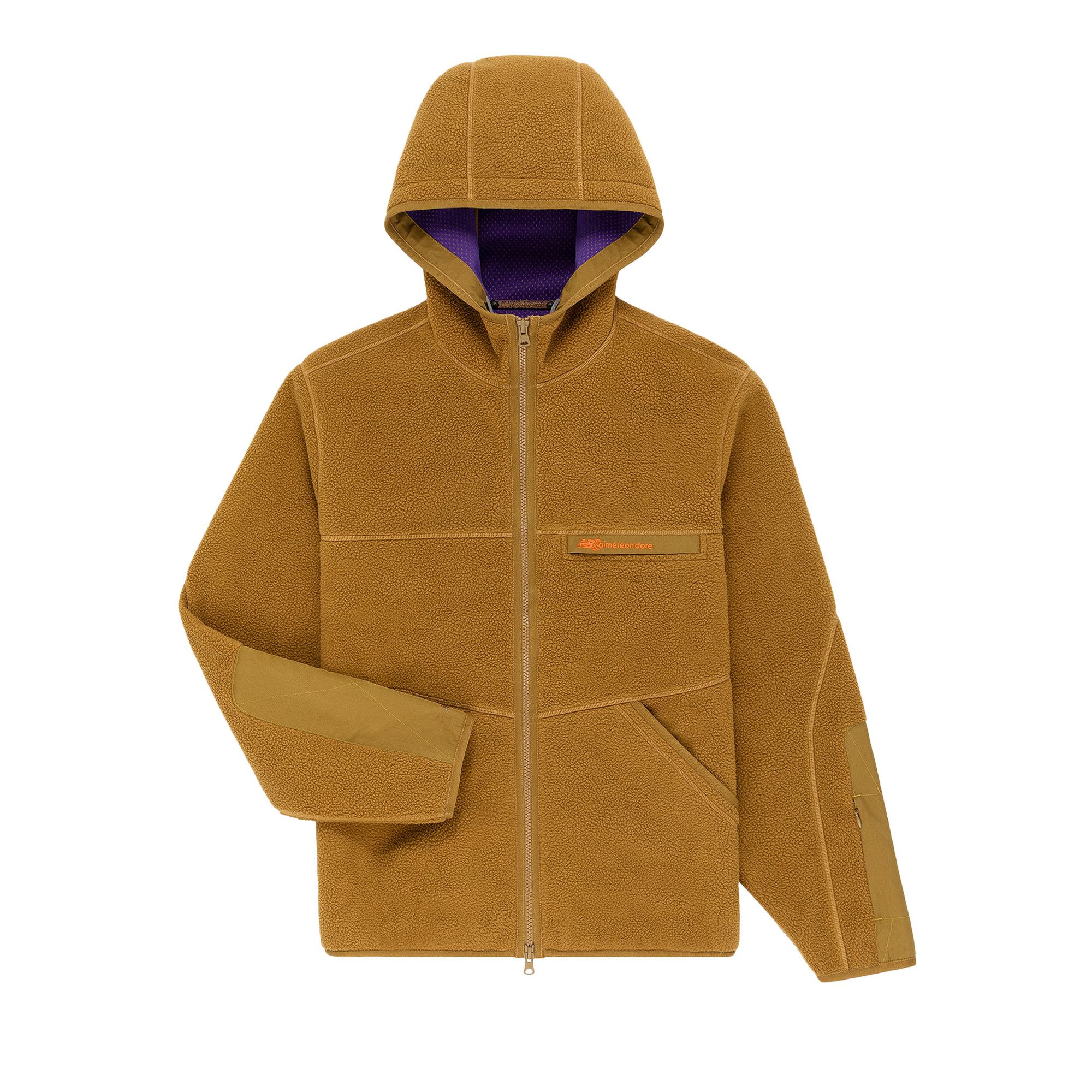 AIMÉ LEON DORE ブラウンジャンパー M Aime Leon Dore Leather Aviator Jacket Brown Men's - SS25 - US