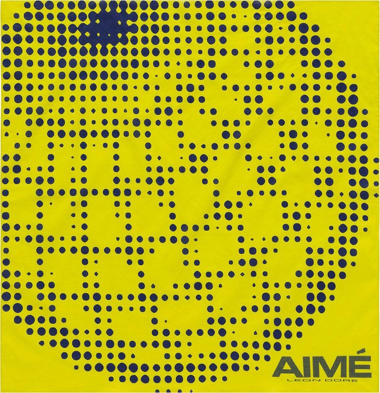 Aimé Leon Dore x New Balance Geo Print Bandana 'Lime'