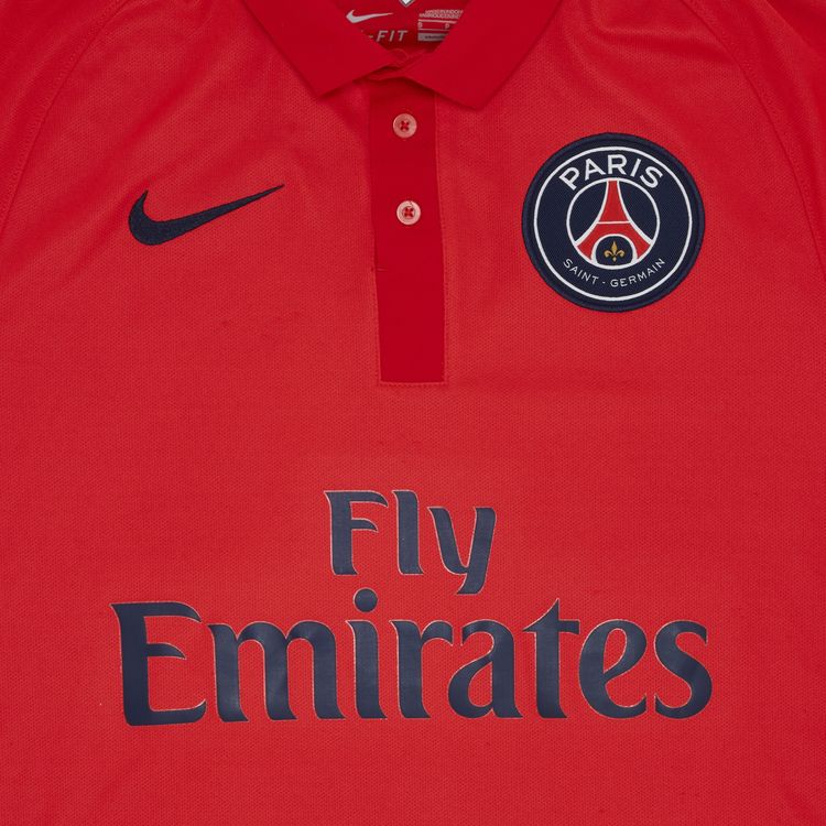 Pre Owned Paris Saint Germain Third Stadium Jersey Red