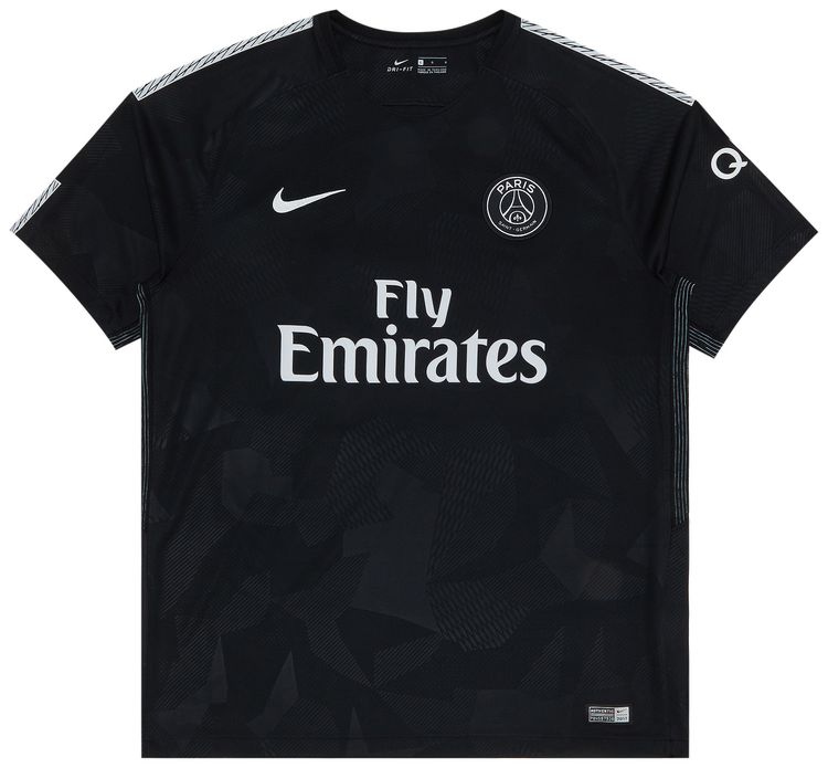 Pre Owned Paris Saint Germain Mbappe 29 Third Stadium Jersey Black