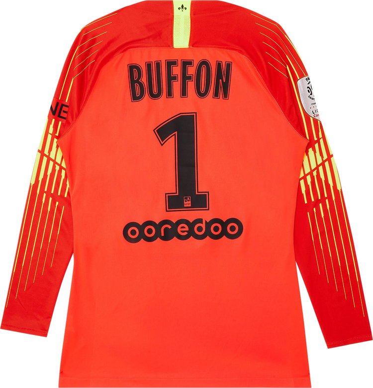 Pre-Owned Paris Saint-Germain Buffon #1 Goalkeeper Stadium Jersey 'Red'