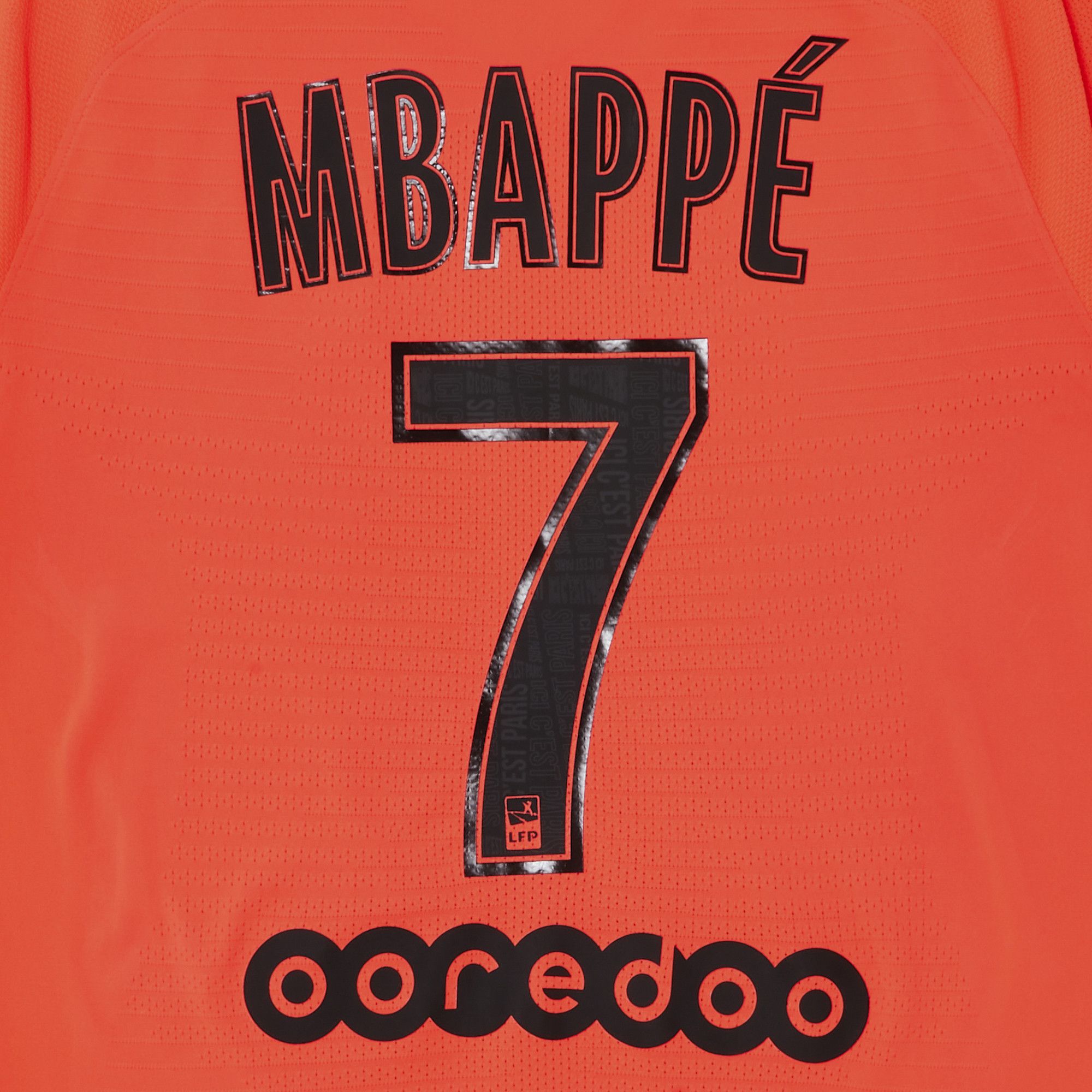 Buy Pre-Owned Paris Saint-Germain Mbappé #7 Away Match Jersey 'Red