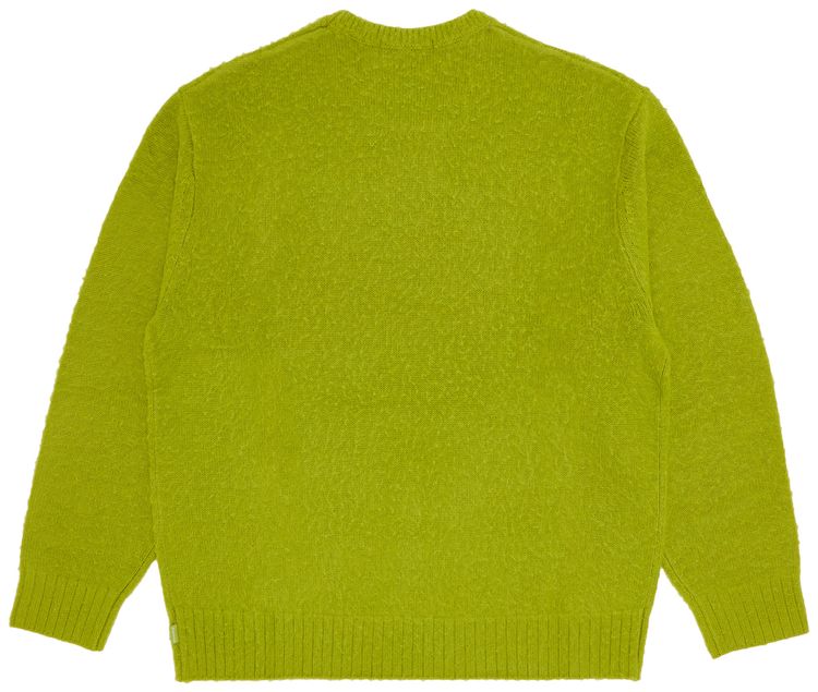 Supreme Pilled Sweater Lime